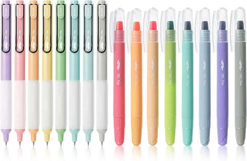 Mr. Pen- Bible Highlighters and Pens, 16 Pack, Gel Highlighters, Bible Highlighters No Bleed, Retractable Gel Pens, Bible Journaling Kit, Gel High...