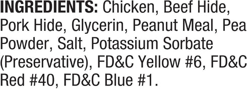 Good 'N' Fun Triple Flavor Wings, Made with Real Meat, Treats for All Dog Sizes...