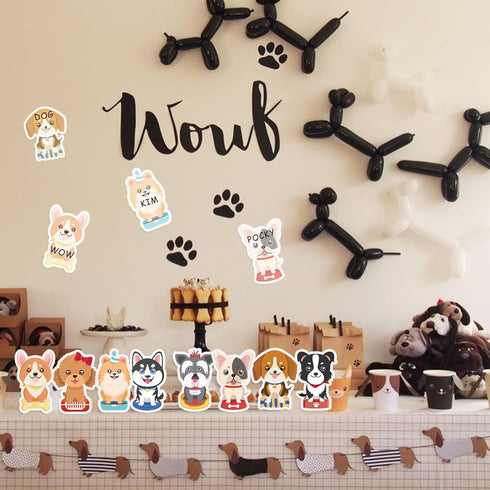 16 Pads Dog Sticky Notes Cute Puppy Party Favors Note Pads Self-Stick Cartoon Sticky Note Pad Dog Theme Post It Notes for Dog Theme Party School O...