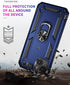 Phone Case for iPhone 14 Plus Case iPhone 14 Plus Phone Case with Stand with Ring Support Magnetic Car Mount Case for iPhone 14 Plus (Blue)...