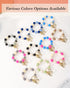 Silicone Key Ring Bracelet for Women | Stretchy Wrist Keychain Bracelet for Car Keys, Wallets, ID Badge...