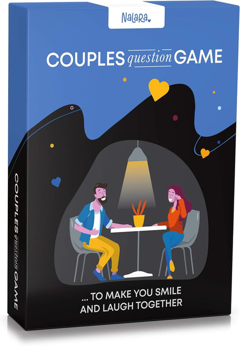 Couples Question Game ...to Make You Smile and Laugh Together – Fun and Couples Card Games - Conversation Cards for Date Night - Romantic Gifts fo...