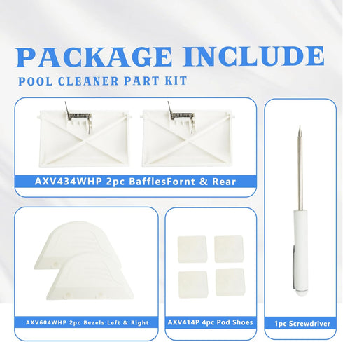 Pool Cleaner Tune-Up Rebuild Kit AXW350 Compatible with Pool Cleaners...