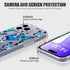 LUHOURI for iPhone 15 Pro Max Case with Screen Protector - Crystal Clear Cover - Fashionable Designs for Women and Girls -Slim Fit Shockproof Prot...