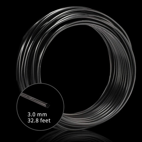Aluminum Wire Black 9 gauge wire 3.0 mm 32.8 ft(10 M) Sculpture Metal Wire,Armature Wire for Clay,Wire for jewelry wire...