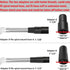 TunaMax Extractor Tool Hand Wand with Clear Head for Upholstery & Carpet Cleaning, Car Detailing Vacuum Wand for Portable Extractors & Truckmounts...