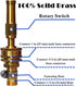 Brass Water Hose Nozzle Sprayer Heavy Duty High Pressure Flow For Garden Watering Plants Cleaning Car Washing Dog Pets...