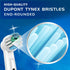Replacement Brush Heads Compatible with Oral B Braun Electric Toothbrushes, 4PCS, Small Round Head Replace for Daily Clean, for Pro and Smart Seri...