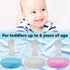Baby Finger Toothbrush (Set of 3) - Silicone Baby Toothbrush with 3 Cases in Blue, Pink & Clear- Toddler Training Toothbrush - Newborn Oral Massag...