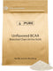 Pure Original Ingredients Unflavored Instantized BCAA (8oz) Powder, Branched Chain Essential Amino Acids, Supplement (8 Ounce)...
