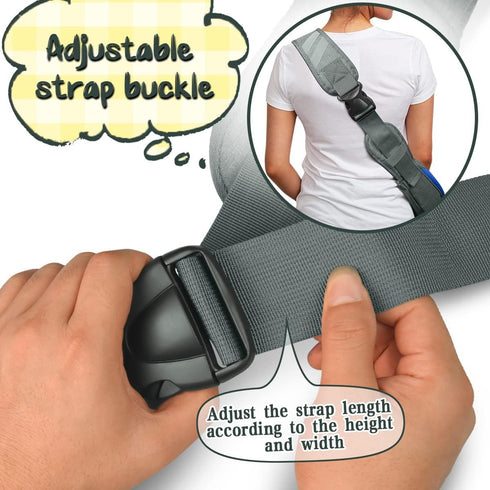 Dog Cat Sling Carrier, Adjustable Padded Shoulder Strap, with Mesh Pocket for Outdoor Travel (S - Up to 4 lbs, Black - Black)...