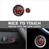 TOOLEPIC Push Start Button Cover for Dodge Challenger Charger Durango Accessories 2015-2025-Engine Start Stop Ignition Switch Kit Interior Accesso...