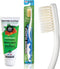 MOUTHWATCHERS Dr Plotkas Extra Soft Flossing Toothbrush and Whitening Toothpaste, Adult Manual Soft Toothbrush, Naturally Sourced Toothpaste, 1 To...
