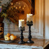 Homemory 6"x3" Outdoor Waterproof Flameless Candles, LED Candles, Battery Operated Candles with Remote and Timers, Electric Fake Plastic Pillar Ca...