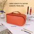 Large Capacity Cosmetic Bag, Travel Cosmetic Storage Bag with Handle, Portable Zipper Cosmetic Bag Toiletry Bag Makeup Bag Large with Compartments...