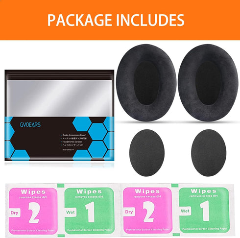 Gvoears HD600 Earpads for Sennheiser HD650/HD600/HD660S/HD545/HD525/HD535 Headphones, Ear Cushion Replacement Also fit for Massdrop X HD6XX/HD58X ...