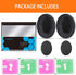 Gvoears HD600 Earpads for Sennheiser HD650/HD600/HD660S/HD545/HD525/HD535 Headphones, Ear Cushion Replacement Also fit for Massdrop X HD6XX/HD58X ...