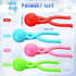 4 Pieces Winter Snow Toys Kit Snow Ball Maker Shape Snow Snowball Maker Snow Maker Outdoor Winter Play Snow Toys for Outdoor Activities (Soccer)...