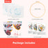 XEmbro 3 Sets Embroidery Kit for Beginner Adults Animal Embroidery Stamped Cross Stitch Kits for Adult Beginners with Stamped Pattern, Embroidery ...