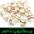 Artsy Crafts 20 Pcs Assorted Glow in The Dark Firefly Beads 12mm European Lampwork Luminous Glass Beads for Jewelry Making Charm Bracelet Necklace...