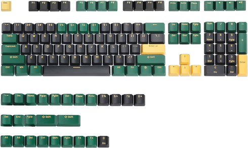 Happy Balls Keycaps Doubleshot PBT Keycap Set Custom OEM Profile Cherry MX Keyset for 61 63 64 66 68 84 87 96 100 104 108 MX Switches Mechanical K...