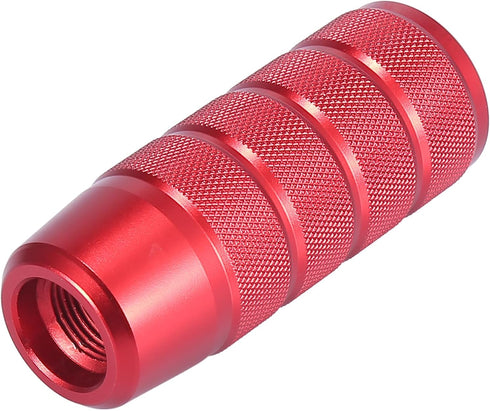 X AUTOHAUX Metal Universal 9.5cm Shift Knob Gear Shift Manual Transmission Stick Shift Knob Set for Car Red...