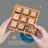 BSIRI Wooden XO Blocks (L) Tic Tac Toe Board Games - Ideal for Kids Games, Family Games and Game Night for Adults, Farmhouse Decor for Coffee Tabl...