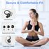 Wireless Earbud Sport, Wireless Headphones Bluetooth 5.3 Over Ear IP7 Waterproof, In Ear Wireless Earphones Sports with Dual LED Display, Bass Ove...