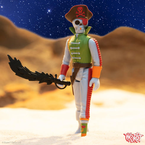 Super7 The Worst Reaction Figures Wave 04 (Scum Squad) - Captain Deadstar Action Figure...