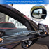 2 Pcs Car Mirror Wiper, 38.6in Handle Car Side Mirror Squeegee, Car Mirror Squeegee, Side Mirror Squeegee, Mini Squeegee for Rainy Foggy Weather...