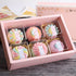 50g Mooncake Packaging Clear Individual Plastic Single Macaron Containers With Labels, Ideal For Showcasing Your Mini Muffins, Pastries, Cookies A...