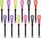 12 Pack Hair Color Whisk Mini Whisk for Hair Dye Color Mixing Christmas Gifts 7 x 1.2 in Salon Barber Plastic dressing Dye Kitchen Baking Cooking ...