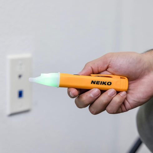 NEIKO 40524A Electrical Tester, Non Contact Voltage Tester, AC Voltage Detector, 50/60Hz Circuits, Dual Range 12V-48V / 48V-1000V, Electric Tester...