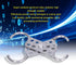 Fafeicy Lockout Tagout Hasp, 8 Hole Design Fireproof Flower Safety Double Head Aluminum Buckle Lock for Industry Oil Gas Chemical Industry Electri...