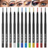 KAIQIKAIXI 12 Kinds Of Color Eyeliner Pen, Eyebrow Pen,Eye Shadow Pencil, Lip Line Pen, Eyelid Pad, Pencil Makeup Set Tool 12PCS (Multicolor)...