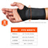 Ergodyne 70006 ProFlex 4000 Single Strap Wrist Support, Black - Large, Right Hand...