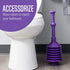 JS Jackson Supplies Professional Bellows Accordion Toilet Plunger, Thrust Plunge Removes Heavy Duty Clogs from Clogged Bathroom Toilets, Power Plu...