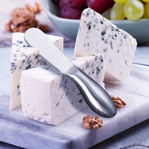 Charcuterie Board Accessories Set,14-Piece Cheese and Butter Spreader Knives & Serving Tongs,Wooden Handle Cocktail Knives...
