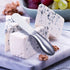 Charcuterie Board Accessories Set,14-Piece Cheese and Butter Spreader Knives & Serving Tongs,Wooden Handle Cocktail Knives...