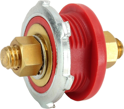 Fastronix Red Thru Panel Battery Terminal Connector...