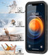 for iPhone 12 Mini Waterproof Case with Built-in Screen Protector, Shockproof Dustproof Full Body Protective IP68 Waterproof Phone Case for iPhone...