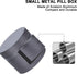 Small Pill Case Metal Pill Box - Waterproof Pill Container Single Round Aluminum Alloy Storage Medicine Holder Organizer Multitool EDC Every Day f...