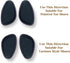 CB 4-Pairs Forefoot Shoe Metatarsal Pads, Ball-of-Foot Sponge Cushions Inserts Insoles, Shoes Too Big, Foot Pain Relief, for Men & Women, Kids Sho...