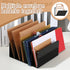 Black Desktop Mail Organizer Acrylic File Holder Acrylic File Organizer Multifunction Office File Sorter for Easy Access Office Home Letter Docume...