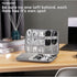 Travel Case Carry Pouch Electronic Accessories Organizer Portable Waterproof Double Layers All-in-One Storage Bag for Power Bank USB Cable Mouse C...