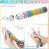Bling Pill Case 7 Day Rhinestone Pill Container Keychain Weekly Pill Holder Travel Glitter Crystal Pill Box for Women,7 Color Large Compartments...