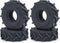 MOHERO 4PCS 1.0" Soft Mud Terrain Rubber Tyre 1.0 Wheel Tires for 1/24 Axial SCX24 Bronco Gladiator Deadbolt RC Crawler Car Upgrade (62mm)...