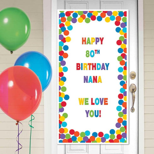 Amscan Party Décor, 65" x 33 1/2", Multicolor...