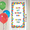 Amscan Party Décor, 65" x 33 1/2", Multicolor...