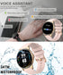 Holiday Smart Watches for Women Men, 1.32” Full Touch Screen Heart Rate/Sleep Monitor/Pedometer, IP68 Waterproof Fitness Watch for Android iOS Pho...